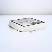 Tile Insert Floor Waste 80mm Chrome Brass