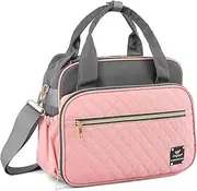 Diaper Bag Handbag Stroller Caddy Organizer Diaper Bag Accessory with Insulated Pockets, Outdoor Parent Console Gifts