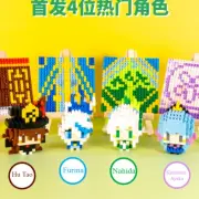 Mini Building Blocks Genshin Impact Creativity Toy Picture Frame Couple Gift