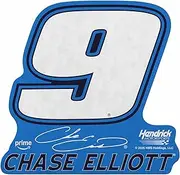 Rico Industries NASCAR Racing Chase Elliott Shape Cut Pennant - Home and Living Room Décor - Soft Felt EZ to Hang
