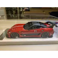 在飛比找蝦皮購物優惠-D&G 599XX Evo 法拉利XX計畫廠車1/18