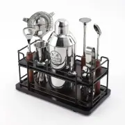 EVERYDAY COCKTAIL® |10-Piece Luxury Bar Tools Set with Wooden Box | Cocktail ...
