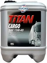 Fuchs Lubricants Titan Cargo UHPD 15W40 Engine Oil 10 Liter