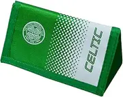 Celtic FC Official Fade Football Crest Design Wallet (UK Size: One Size) (Green/White)