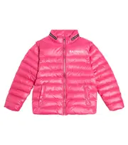 [Balmain Kids] Balmain Kids Logo down jacket Y 14 pink