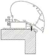 Thule Omnistor Roof Top Adaptor