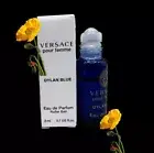 Versace Pour Femme Dylan Blue EDP 3ml Roller Ball Sample New Boxed Rose Jasmine
