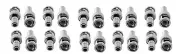 20pcs BNC Male RCA Female Connector Convertor for CCTV Security Camera System