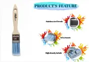 30mm Paint Brush/ 100% synthetic filaments, All types of paint