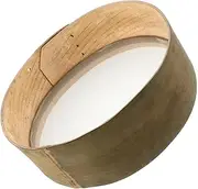 Handheld Bamboo Flour Sifter for Baking Fine Mesh Sieve for Soy Milk Filtering Kitchen Strainer Powdered Sugar Duster Size S