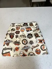 San Francisco Giants Skirt Loudmouth Ladies Golf Skort Baseball MLB Size 0