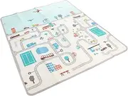 Foldable Baby Play Mat Non Slip Floor Mat XPE Foam Crawling Mat for Infants with Storage Bag