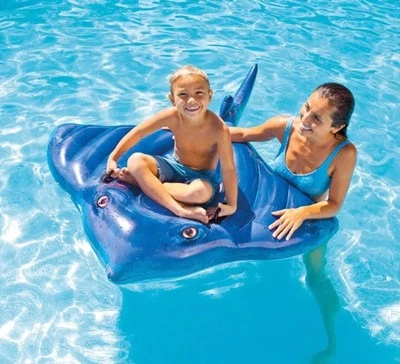Intex Inflatable Stingray Kids Swimming Pool Float 57550EP