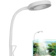 8W Fish Tank Lamp LED Fish Light Clamp Clip on Aquarium Light Aquariums Decor