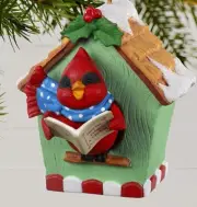 Christmas Cardinal Ornament Hallmark Bird Sings Song "CHIRPS" NIB