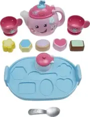 Fisher Price Sweet Manners Tea Set Teapot Laugh & Learn 18-36 Month