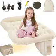SUV Air Mattress Camping Bed Car Air Mattress Back Seat Bed Mattress for Truck with Wireless Automatic Electric Pump Car Travel Essentials Air Couch