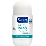 Roll-on deodorant Sanex Zero Extra Control from 50 ml