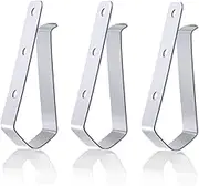 Garage Door Opener Remote Visor Clip Replacement for Liftmaster Chamberlain Sears Craftsman Garage Door Remote Opener Visor Clip 29B137, Stainless Steel, 3 Pack