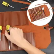 Rolling Tool Organiser Tool Bag Roll Up Storage Wrench Pouch Case Fold Vintage,