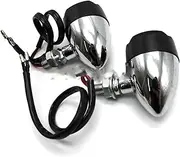 Turn Signal Indicator Black Turn Signal Lights Blinker For Harley Chopper Sportster Dyna Softail Universal