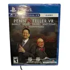 Penn & Teller VR PS4 Frankly Unfair Unkind Unnecessary Underhanded Playstation 4