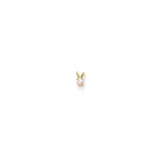 14k A Diamond pendant
