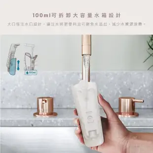 【Electrolux 伊萊克斯】UltimateCare700 兩用式手持蒸氣掛燙機-燕麥白/薰衣草紫(隨機出貨)