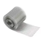 Gutter Guard Leaf Protection Mesh Roll 15cm*600cm Leaf Guards with Gloves Sliver