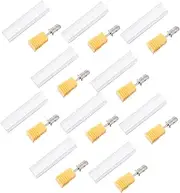 EPIGEIST 10pcs Nail Drill Bits for Manicure and Durable Tungsten Multi-functional Polishing Grinding and Sharpening Accessories for Nail Care