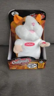 Chatimals repeating plush talking hamster New in box