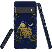 For Google Pixel 6 Pro Case Tough Protective Cover Leo Drawing