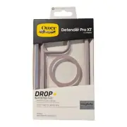i4. OtterBox Defender XT Case MagSafe For Apple iPhone 15 Pro Max - Clear/Mauve