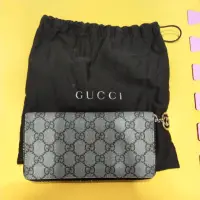 在飛比找蝦皮購物優惠-GUCCI 長皮夾 經典款 女生 girl