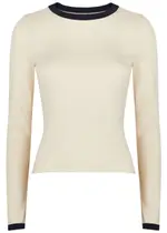 Flore Flore Max Cotton top - Navy - L (UK14 / L) L (UK14 / L)
