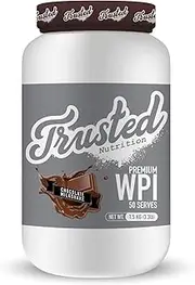 Trusted Nutrition Premium Whey Protein Isolate Powder 1.5 kg, Chocolate Milkshake