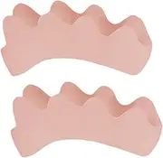 Foot Spacers for Toes, Toe Separator Foot Spacers, Protectors Straightener Sleeve for Comfortable Walking Running Exercise Women Men