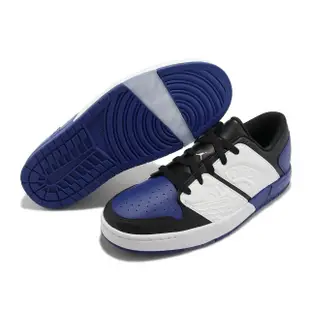 【NIKE 耐吉】Air Jordan Nu Retro 1 Low 藍 黑 AJ1 男鞋 Sport Royal(DV5141-401)