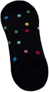 [Xiao Hua] 6 Pairs No Show Socks Womens - Non Slip Low Cut Ankle - Invisible Liner Socks for Casual & Formal Wear - Soft & Stretchable,Black A, Black a, One Size
