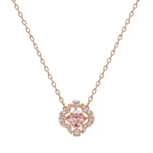 【SWAROVSKI 施華洛世奇】DANCE CLOVER 水晶項鍊(真 品 平 輸)