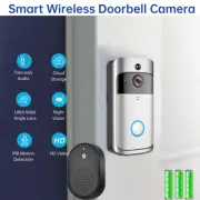 Wireless Doorbell WiFi Video Door Bell Intercom Phone Smart Security Camera Kits