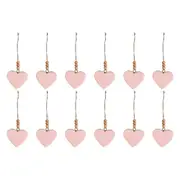 36x LVD Heart Assorted Pastel Decorative Sculpture Ornament Home/Lounge Decor