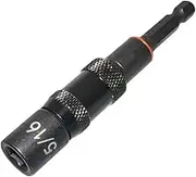 TOMVAES 1Pcs Pivoting Bit Tip Holder 5/16" Pivoting Bit Tip Holder Magnetic Screw Drill Tip Pivot Screwdriver Bit Holder Magnetic Screw Holder Extender for Corners or Tight Spaces