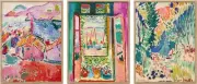zhuoyaju Matisse Print Canvas Wall Art Set of 3, 11x15 in Unframed, style-3
