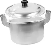 Deep Thickened Aluminum Saucepan Double Handle Design for Rice Pot Instant Noodles