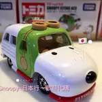 日本 TOMY SNOOPY小車