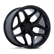 17x9 Fuel Off-Road Flux Gloss Black Wheel 6x135 (1mm)