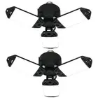 2Pack 80W LED Garage Light, 8000 Lumen Ceiling Lights with 3 Adjustable Panel...