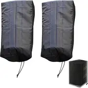 Wall Mountable Outdoor Indoor 2 Pcs Speakers Covers Weatherproof Waterproof Patio Bluetooth Mini Box Speakers Stand Cover