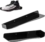Shoe Display Shelf - Wall Shoe Rack | Floating Acrylic Shoes Shelves for Wall | Organizer Holder | Interior Decoration Tray for Showcase Sneaker Collection